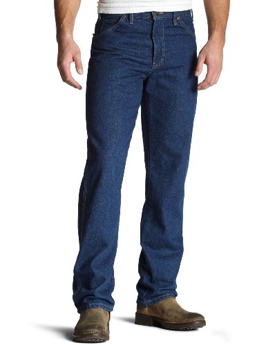 Dickies, Herren, Denim-Jeans, regular, mit 5 Taschen, GESPÜLT INDISCHBLAU, 32W / 34L