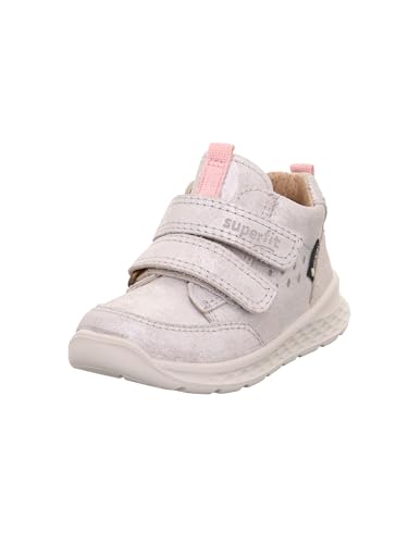 Superfit Mädchen Breeze Sneaker Gore-tex 1-000369 Stiefel, Silber Rosa 9500, 30 EU