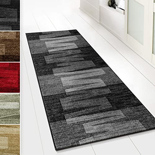Floordirekt Teppichläufer 67 x 600 cm, Via Veneto Anthrazit