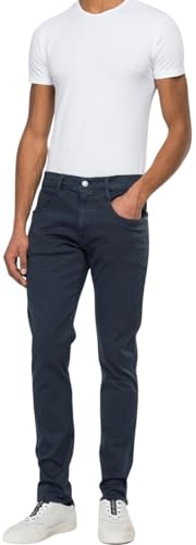 Replay Herren Jeans Anbass Hyperflex Stretch, Blau (Blue 010-2), 28W/32L