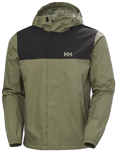 Helly Hansen Herren Vancouver Regenjacke, Grün, M