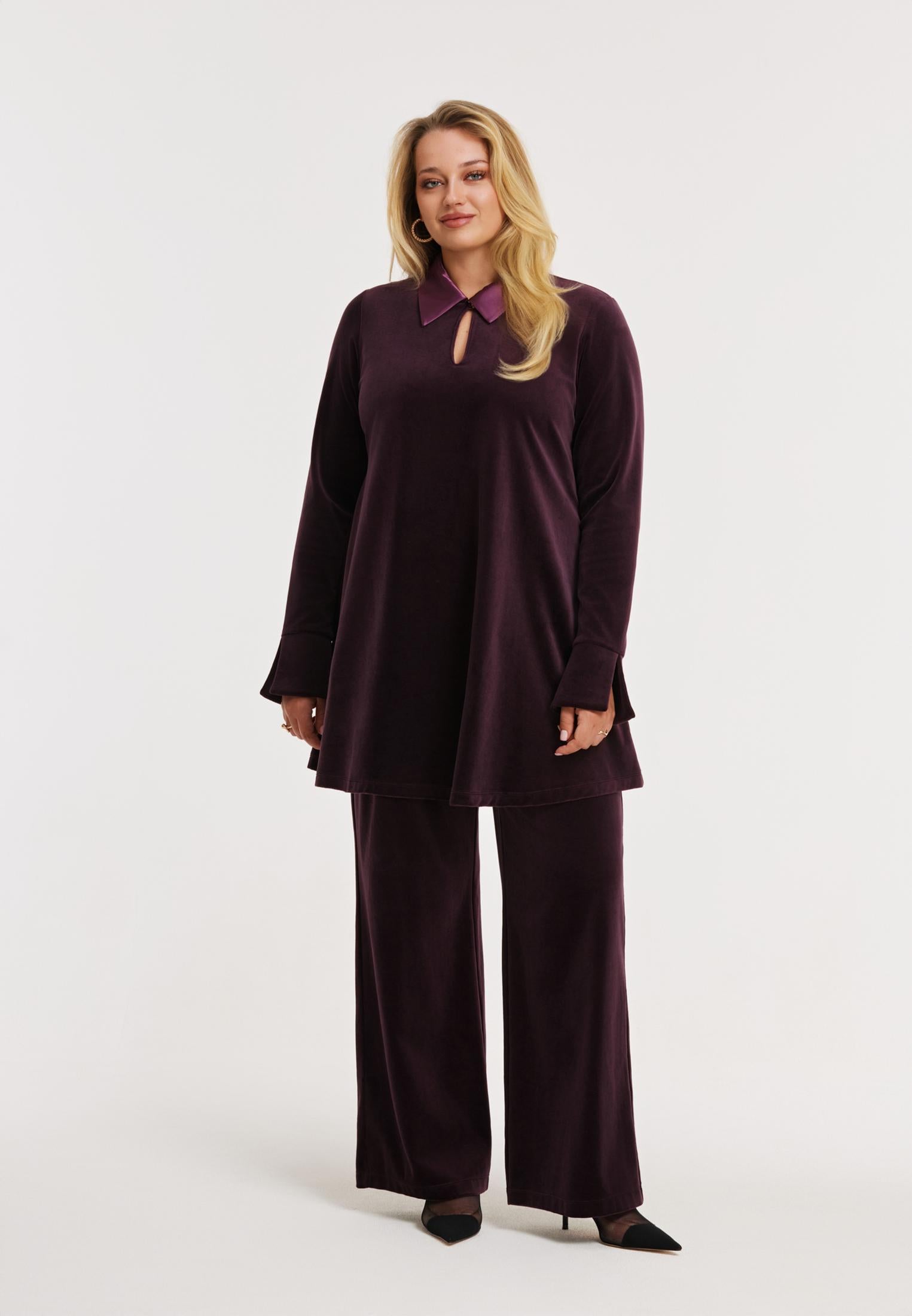 Tuniek wide bottom VELVET