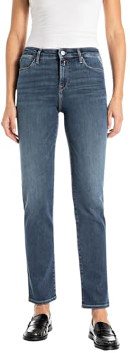 Replay Damen Jeans Zolie Stretch, Dark Blue 007 (Blau), 30W/32L