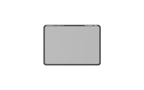 PolarPro - ND64-4x5.65 Filter - Vollständig ummantelte Filter - 6-Stop Neutraldichte - Aluminiumrahmen - 100% sichtbare Filterätzungen - Fingerabdruckfreie Handhabung - Verbesserte Farbgenauigkeit
