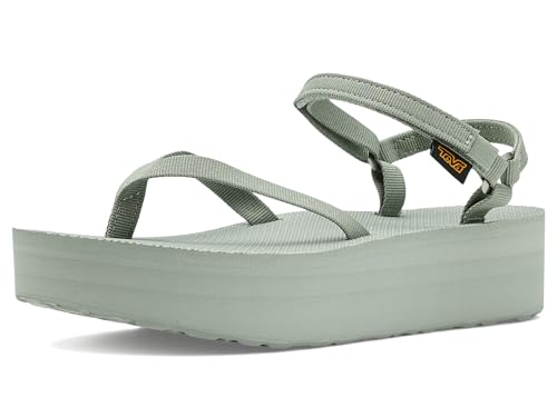 Teva Damen Flatform-Sandale Slim, Seagrass, 9
