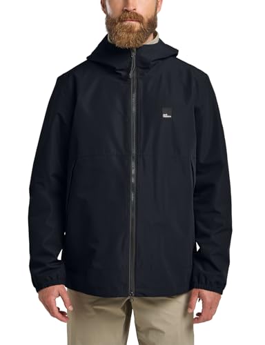 Jack Wolfskin Herren Terraview 2l Jkt M, Dark Navy, S EU