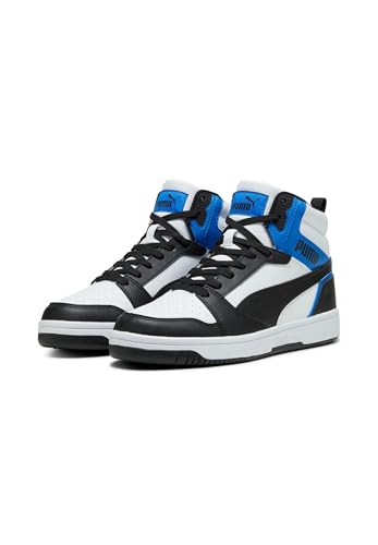 PUMA Unisex Rebound V6 Turnschuhe, Puma Black Puma White Puma Team Royal, 43 EU