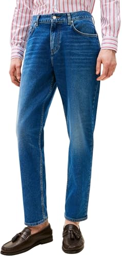 Tommy Hilfiger Herren Jeans Hose Tapered Harlem Mid Rise, Blau (Bronson Indigo), 31W/32L