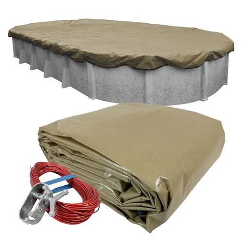 Robelle Überlegene Poolabdeckung für ovale Aufstellbecken 4,6 x 8,2 m, 601527-4