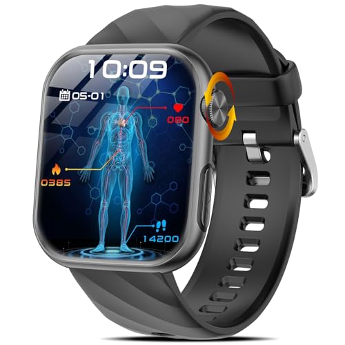 2026 Neue Smartwatch EKG+HRV/Harnsäure/Stimmung/Emotion/BMI Herren Damen