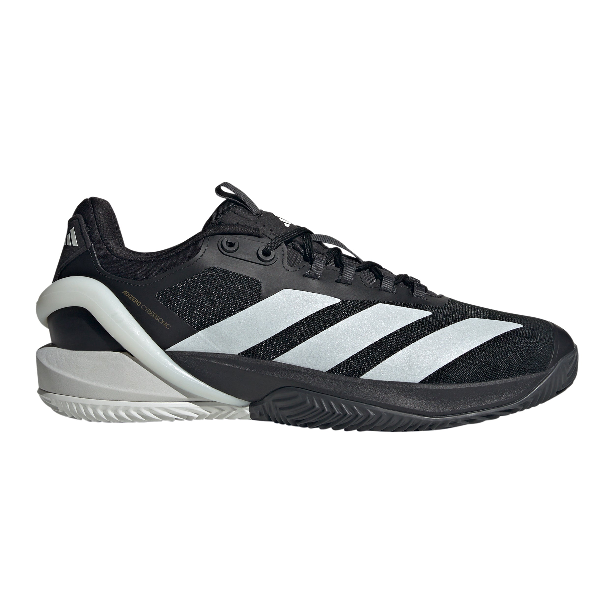 Adizero Cybersonic Clay court shoe Men - black, silver