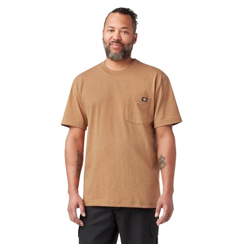 Dickies Herren Heavyweight Crew Neck Short Sleeve Tee Big-Tall T-Shirt, Braune Ente Heather, 4XL