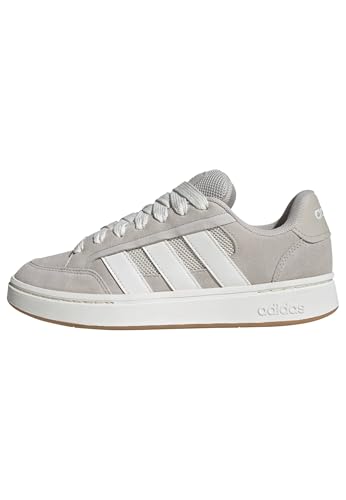 adidas Herren Grand Court Alpha Shoes, Wonder Alumina/Core White/Gum 3, 36 2/3 EU