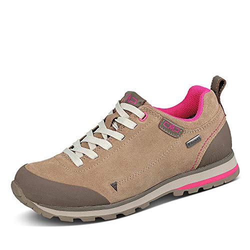 CMP Damen Elettra Low Wmn Hiking Wp Walking Shoe, Wood Carminio, 35.5 EU