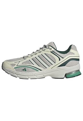 adidas Unisex SPIRITAIN 2000 Shoes, Alumina/Ice Gold Met./Court Green, 40 2/3 EU