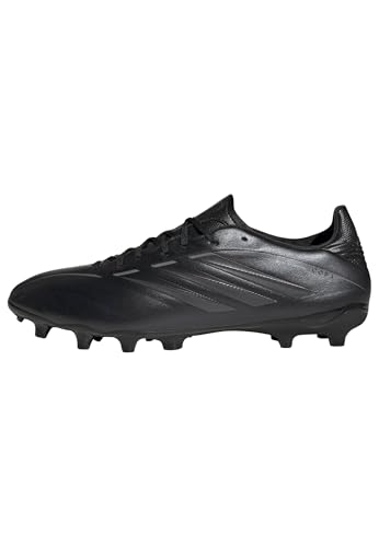 adidas Unisex Copa Pure Iv League Firm Ground Football Boots Shoes, Core Black/Carbon/Night Met., 43 1/3 EU