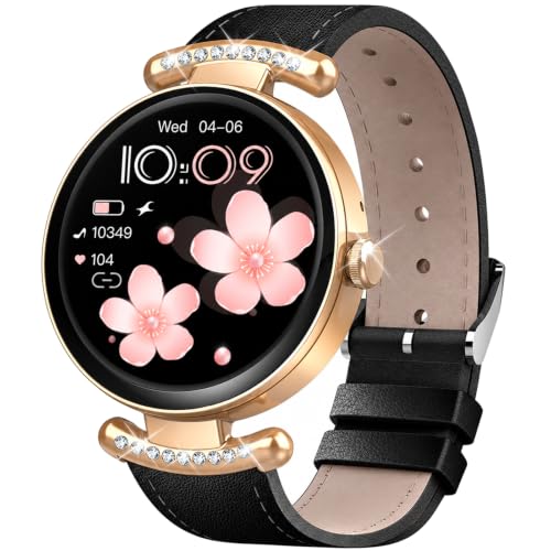 Jugeman Smartwatch Damen Fitnessuhr Bluetooth Anrufe IP68 Wasserdicht