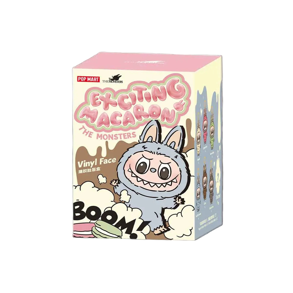Pop Mart Labubu The Monsters Exciting Macaron Vinyl Face (Blind Box)