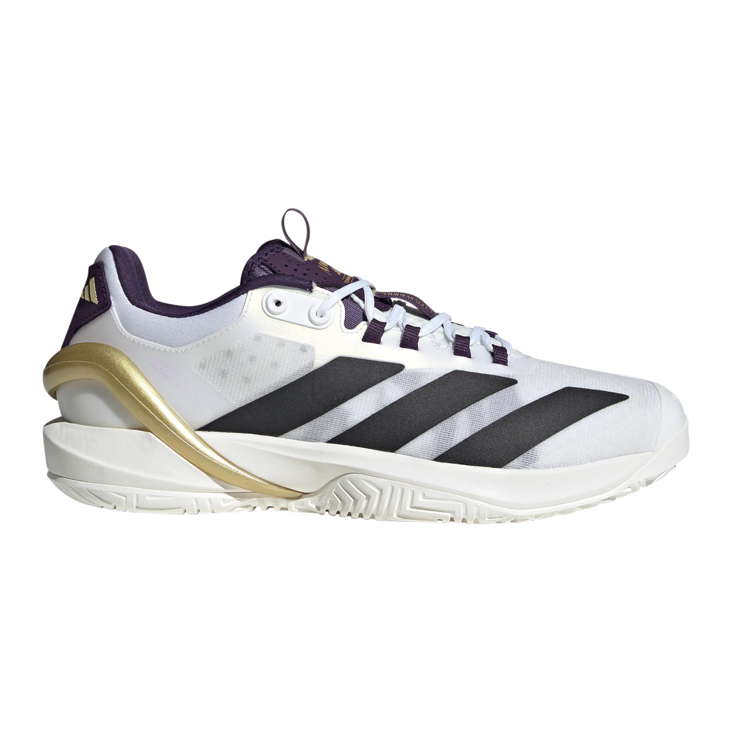 Adizero Cybersonic All court shoe Men - white, lilac