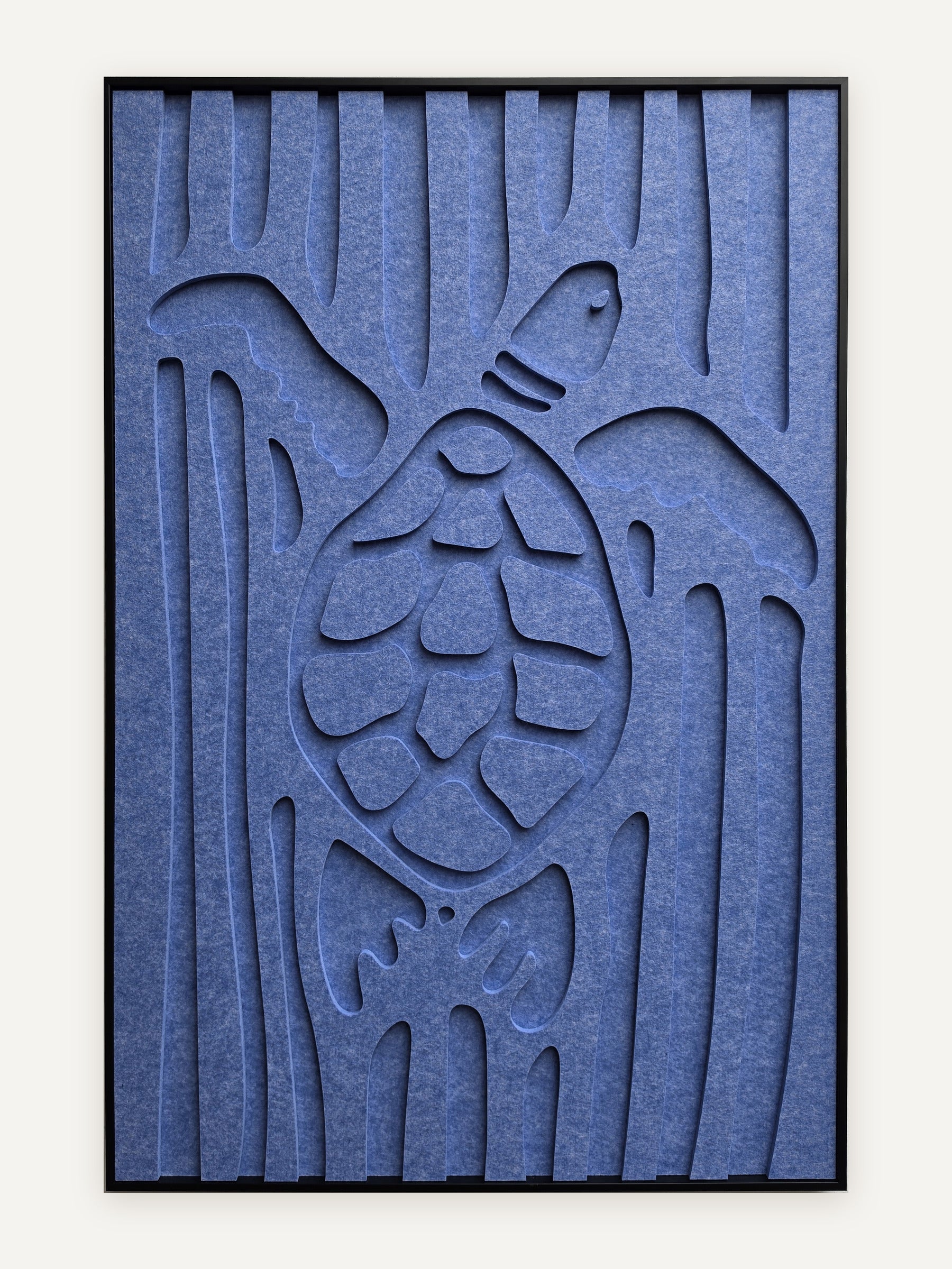 Schildpad - Light blue (60 x 90 cm, Inliggend) - Demomodel