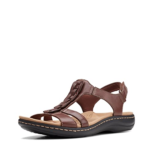 Clarks Damen Laurieann Kay Flache Sandalen, braun (tan), 39 EU
