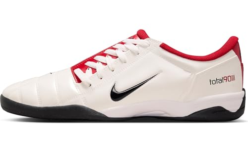 Nike Total 90 Herren Schuh, Weiß/Gym Red/Schwarz, 42.5 EU