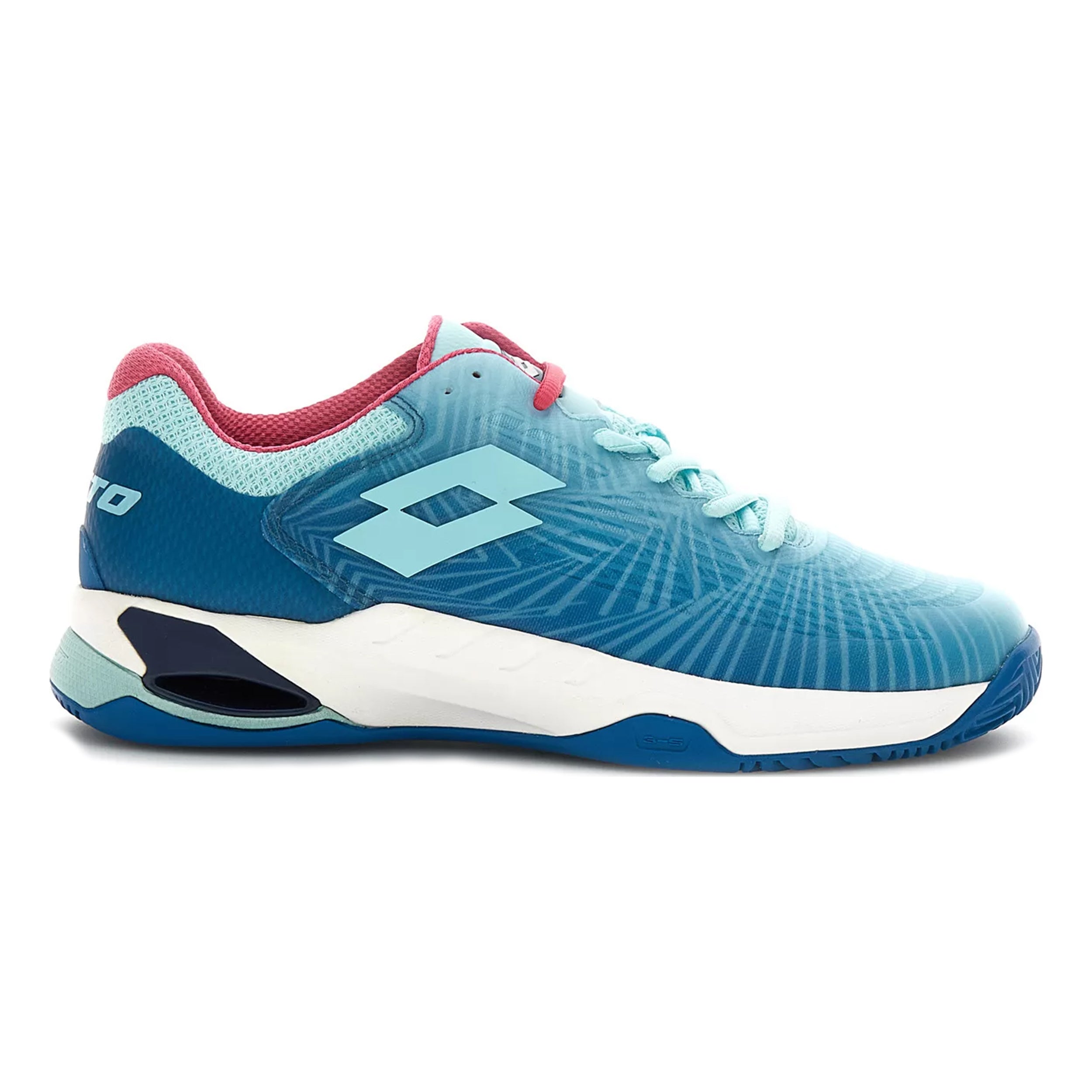 Mirage 100 II Clay court shoe Women - turquoise, blue