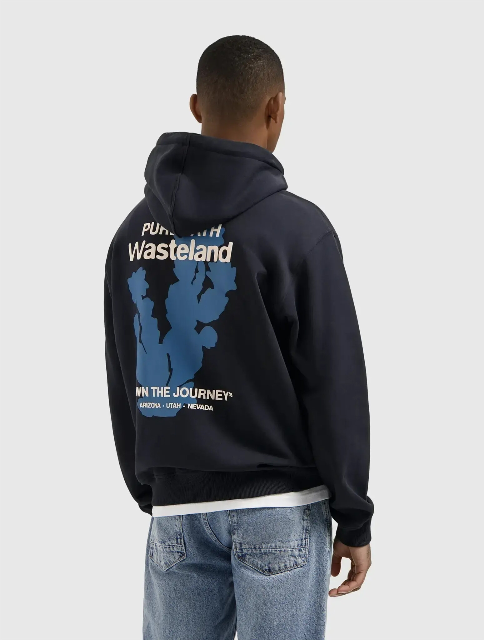Pure Path Desert Wasteland Hoodie Dark Navy (25030304 - 57)