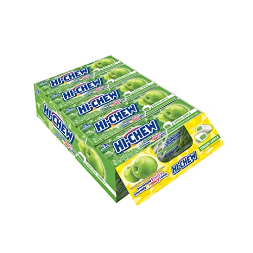 Hi-Chew Fruity Chewy Candy 50 g | Grüner Apfel-Geschmack (1)