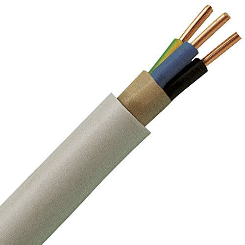 PVC-Mantelleitung NYM-J 3x2,5mm² 50m Ring (deutsche Markenware) VDE