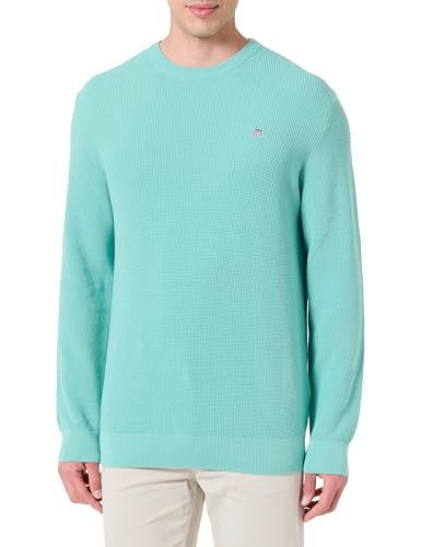 GANT Micro Textured Cotton C-Neck