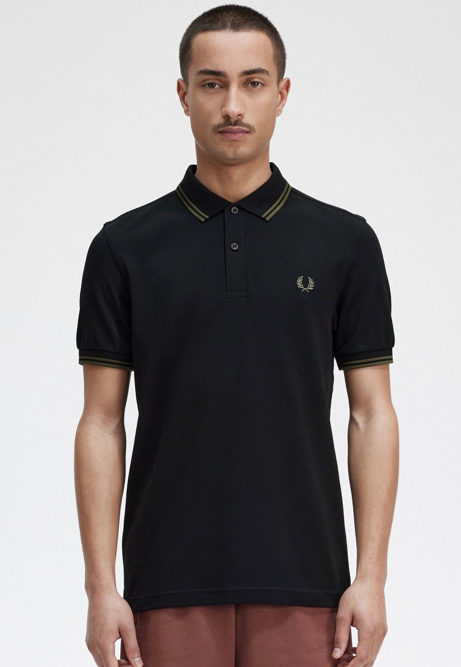 Twin Tipped Black/Field Green - Polo
