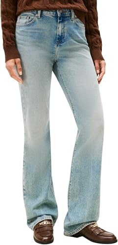 Tommy Hilfiger Damen Jeans Hose Kyle Bootcut Mid Waist, Blau (Kyle), 26W/28L