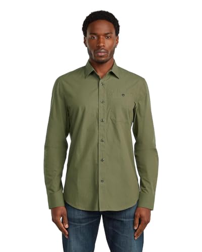 G-STAR Men's Bristum 2.0 Slim Shirt, Size: XL, Color Multicolor