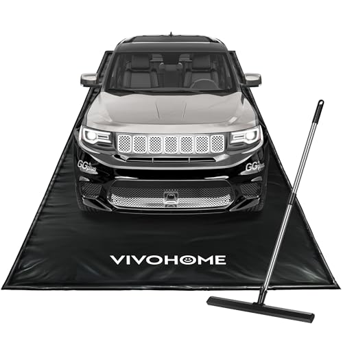 VIVOHOME Garagenbodenmatte, wasserdichte Bodenschutzmatte