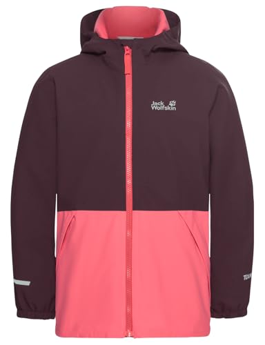 Jack Wolfskin Mädchen New Snowy Days Jkt, Amaranth, 92 EU