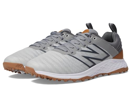 New Balance Herren Fresh Foam Contend V2 Golfschuh, Grau/Anthrazit, 44.5 EU