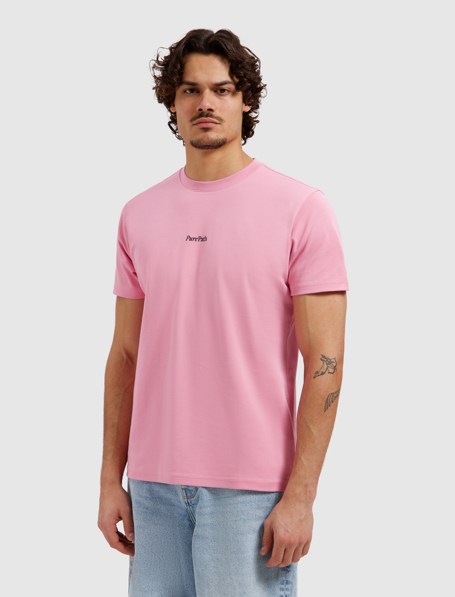 Pure Path T-shirt Bold Emblem Old Pink (26010107 - 20)