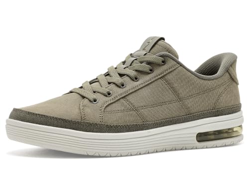 Skechers Herren Sup-Air Jettz Slip-InTurnschuhe, Olive Canvas, 45 EU