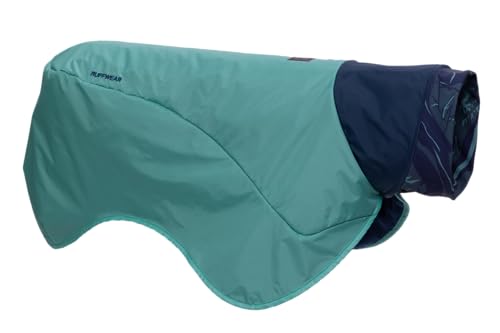RUFFWEAR Dirtbag saugfähige Hundedecke, schützt nach dem Spaziergang mit dem Hund Ihr Auto und Ihr Zuhause vor Schmutz und Matsch, Größe: Small, Aurora Teal