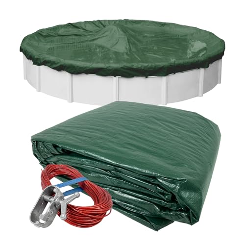 Robelle 3228-4 Poolabdeckung für Winter, Dura-Guard, 8,5 m oberirdische Pools