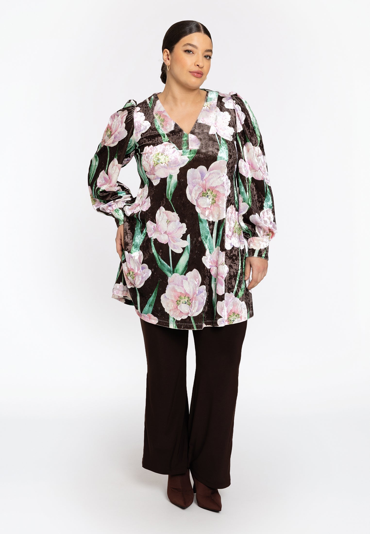 Tuniek wide bottom FIORITO