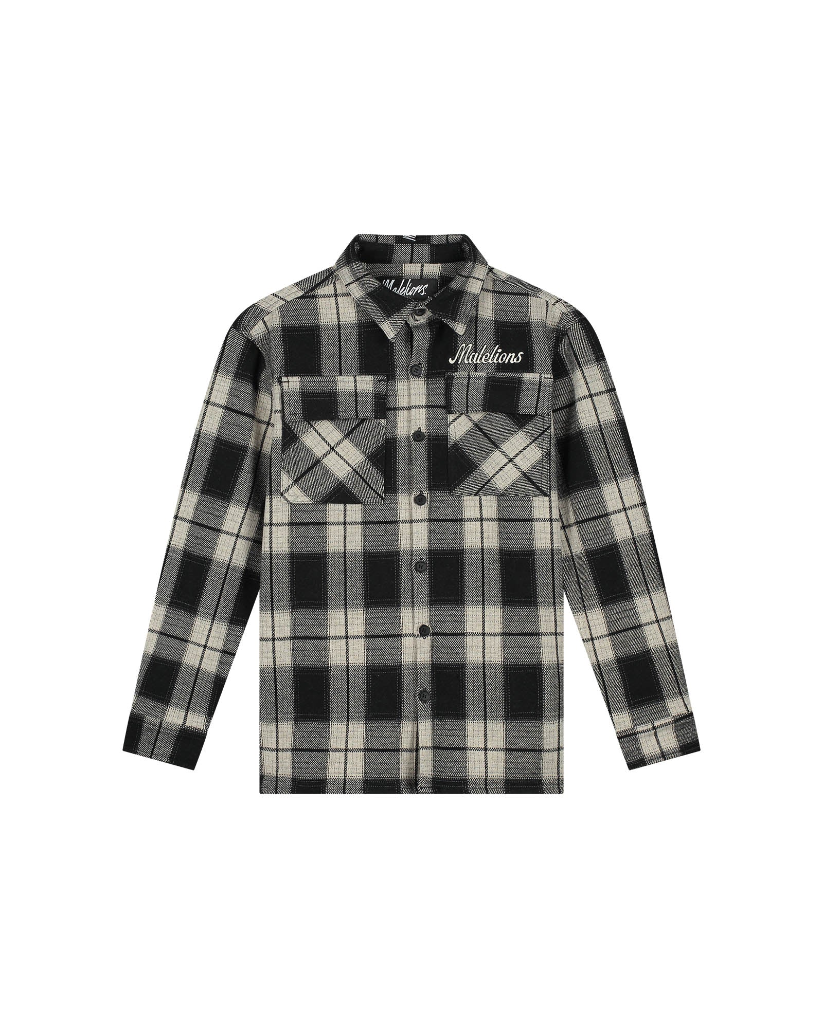 Malelions Junior Hollywood Flannel | Black/White