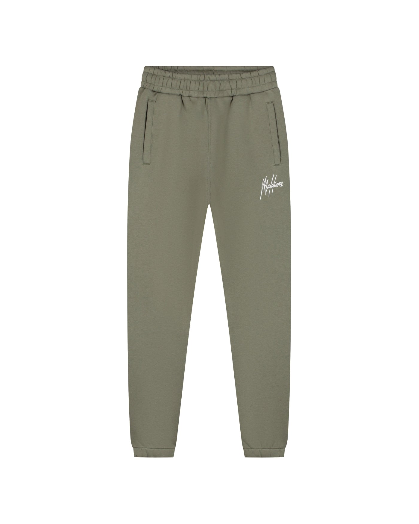Malelions Women Signature Sweatpants | Army Green