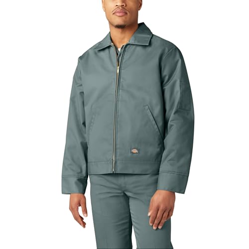 Dickies Herren Insulated Eisenhower Front-Zip Jacket Jacke, Lincoln Green, M