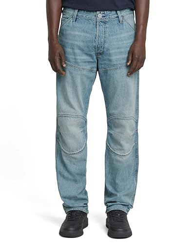 G-STAR Herren Elwood 3D Regular Jeans, Blau (Sun Faded Cloudburst D23699-D536-G339), 32W / 34L