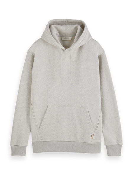 Scotch &amp; Soda Hooded Sweater Relaxed Fit Felpa Grey Melange (163941 - 0606)