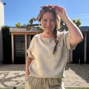 Chastar viscose shirt beige Patty SALE