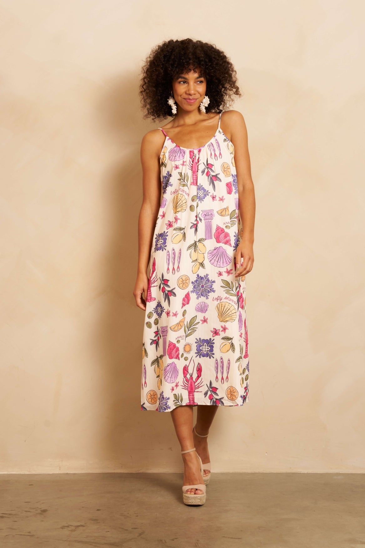 Jurk Aileen | Multi Element Print
