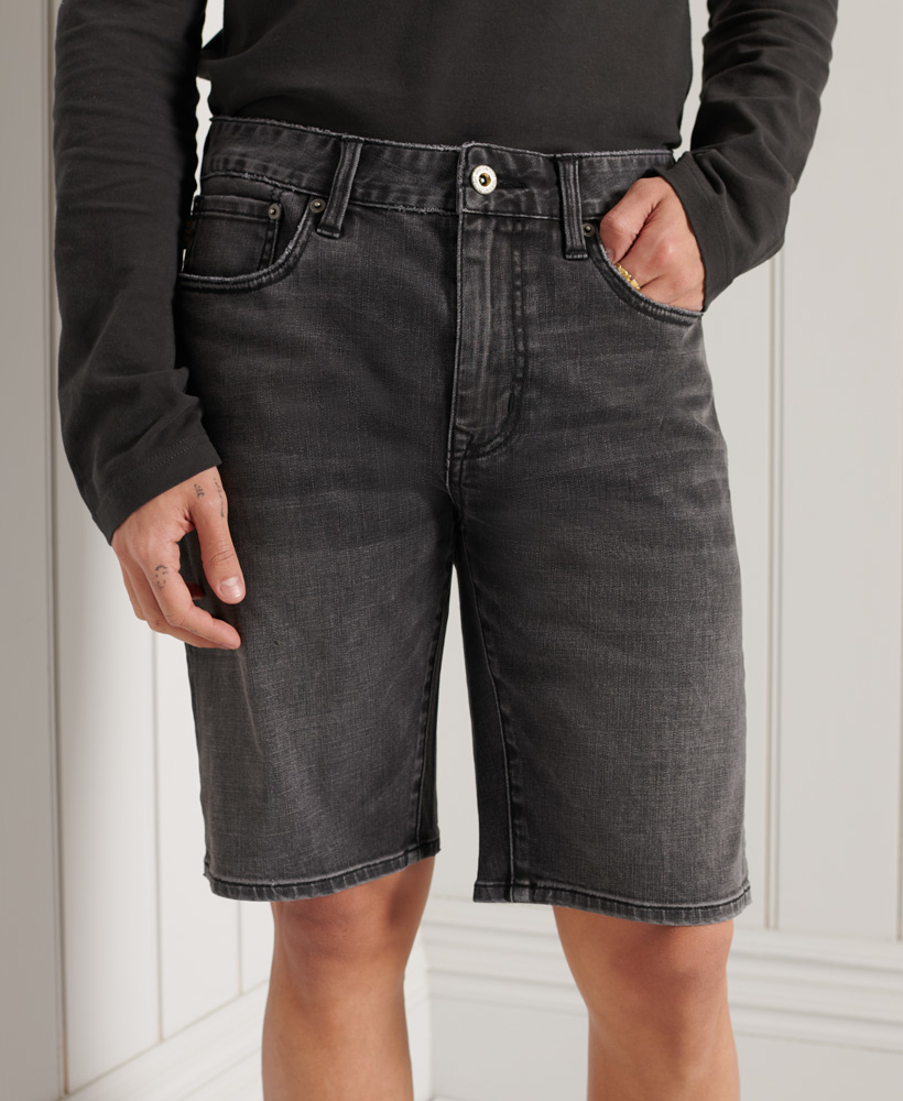 Superdry SLIM SHORT Canyon Vintage Black (M7110215A - W7W)